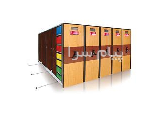 تولید قفسه بایگانی با قاب MDF شرکت جهان بایگان در تهران قفسه بایگانی