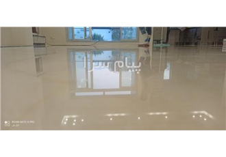 کفسابی زرین ساب در تهران کفسابی به سابیدن سنگ با دستگاه کف سابی می