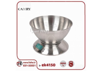 ترازوی آشپزخانه استیل کاسه دار EK۴۱۵۰ در اصفهان ترازو های آشپزخانه