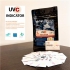 اندیکاتور نور فرابنفش UVC مدل دوزمتر/بسته ۱۰۰ عدد در تویسرکان این