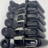 گیره مو jaws hair clip مدل سوسماری در تهران مجموعه 6 عددی در رنگ