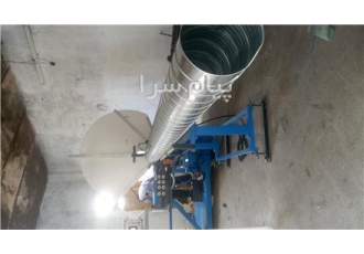 کانال سازی تهویه کولر داکت اسپیلت اسپیرال دراراک