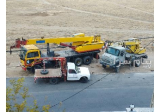 اجاره جرثقیل سبک و سنگین در اراک اجاره جرثقیل سبک و سنگین کفی دار و دکل