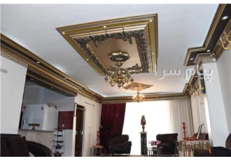 جایگزین جدید گچبری در کرمانشاه سقف های تزیینی مجلل سقف جایگزین گچبری