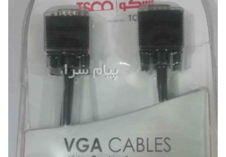 کابل گرافیک VGA از کامپیوتر به مانیتور در تهران فروش کابل گرافیک VGA نو