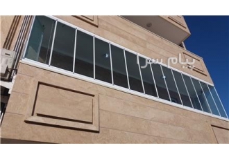 تولید و نصب شیشه بالکن ریلی تاشو و کابین دوش