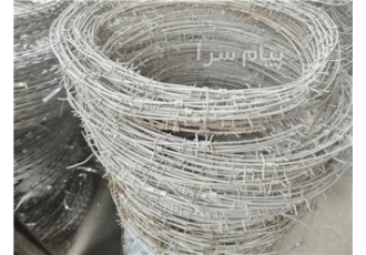 سیم خاردار در شادآباد تولید و پخش انواع سیم خاردار حلقوی و خطی
