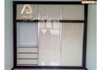 فروش کمد دیواری ریلی در تهران کمد دیواری ریلی آرامبند این محصول دارای