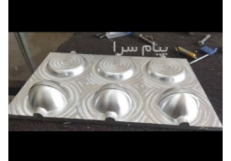 خدمات فرز cnc  سه محور و۴ محور و تراش cnc