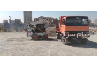 حمل نخاله با بادسان کمپرسی