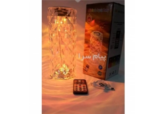 چراغ خواب و آباژور اسپیکر دار کریستالی در تهران توضیحات فروشنده دارای