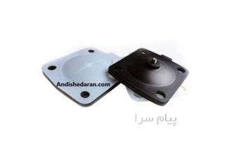 دیافراگم لاستیکی ساندرز   دیافراگم روکش تفلون ptfe  دیافراگم 4 گوش