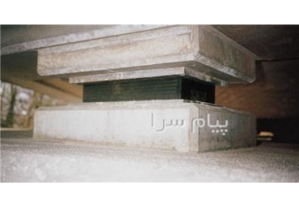 ضربه گیر پل   ورق ضد سایش  لرزه گیر لاستیکی