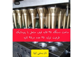 دستگاه  نان بستنی قیف مشعل