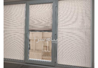 پخش پرده پلیسه (مخصوص درب تراس) در مشهد پرده پلیسه داخل پنجره و درب