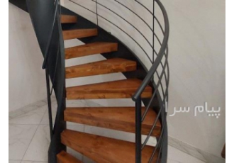 تولید، نصب و رنگ نرده های چوبی، کاور و باکس کف پله