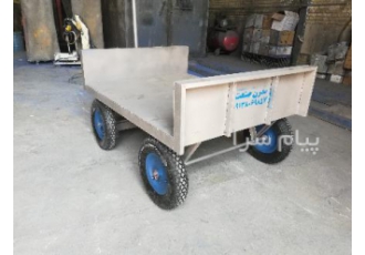 تولید چرخ دستی و گاری قطاری آجر پزی در دولت اباد گروه صنعتی مدرن صنعت