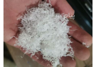 پوشال تزریقی بی رنگ پوشال تزریقی بی رنگ مقدار 800 کیلو 19000 هر کیلو