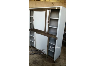 کابینت زمینی استیل