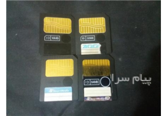 رم smart media مموری کارت صنعتی اسمارت مدیا در ظرفیت های 8 و 16 و 32