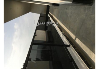 جان پناه شیشه ای