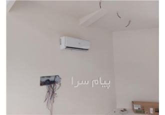 اجرای لوله مسی کولر گازی به صورت توکار در قم به نام خدا با سلام اجرای
