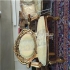 نیم ست سلطنتی چوب گردو در حد نو در مشهد نیم ست سلطنتی طلایی با بوفه