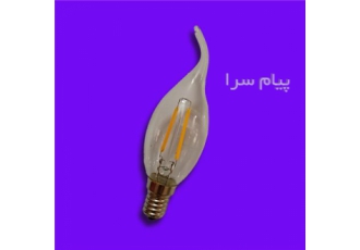 لامپ شمعی ۲ وات در مشهد لامپ شعمی 2 وات لامپ شعمی 2 وات فیلامنت مناسب