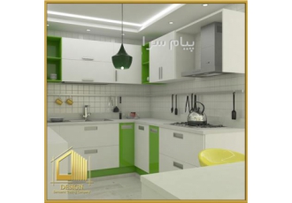طراحی کابینت آشپزخانه در مشهد طراحی و اجرای کابینت آشپزخاته مناسب