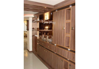 دکوراسیون در اصفهان کابینت هایگلاس اصفهان ممبران ترک کلاسیک آبشاری پله