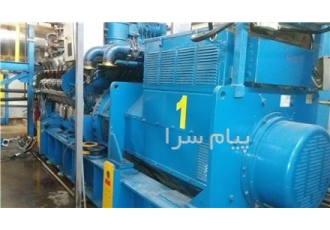 فروش ژنراتور وارتسیلا فروش 2 عدد ژنراتور stanford 2200kw 2عدد ترانس