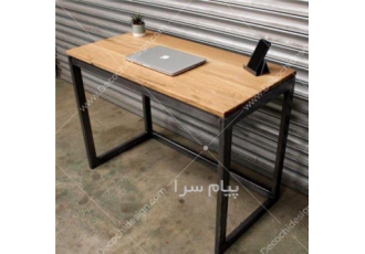 میز تحریر مدل F۲۶ طول 100 عمق 60 ارتفاع 80 جنس MDF فلز با رنگ