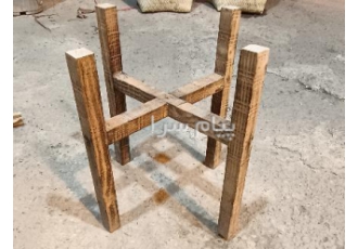 فروش استند گلدان چوب نراد درجه یک در آمل استند چهارتایی از جنس چوب نراد