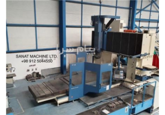 فرز دروازه ای ۵ در ۲ متر CNC در تهران فروش دستگاه فرز دروازه ای CNC