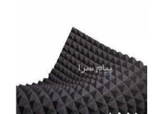 پنل آکوستیک هرم ابعاد ۱۲ متر در مشهد فوم هرمی جزء دسته های آکوستیک پنل