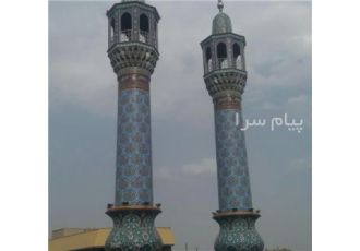 تولید کاشیهای مسجدی در کرمان کاشیهای مسجدی مزینبهآیات قرآن استفاده