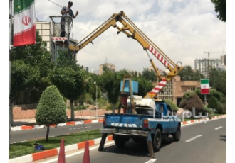 اجاره بالابر و جرثقیل سبد دار نیسانی و خاوری در تهران اجاره بالابر جهت