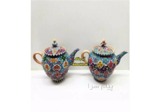 ارسال پستی قوری مینا کاری