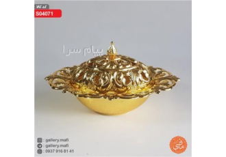قندان توری زاماک در همدان این قندان فلزی از زاماک آلیاژی از روی