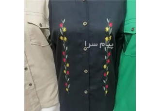 خدمات گلدوزی سیمرغ در رباط کریم گلدوزی روی انواع پارچه و چرم مانتو