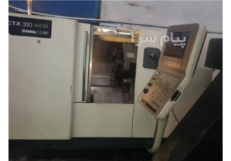 تراش CNC دی ام جی محور C دار مدل DMG CTX ۳۱۰ eco در کرج مدل 2012 کنترل