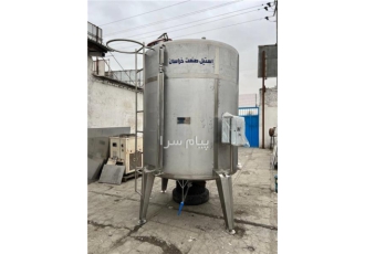 استیل صنعت سازنده انواع مخازن استیل در مشهد ساخت مخازن استیل تک جداره
