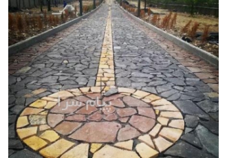 اجرای سنگ لاشه سنگ مالون حکیمی