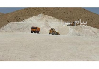 کلوخه سنگ آهک و دانه بندی