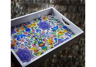 سینی رزینی طرح سنتی در تهران سینی ها رزینی قابل شستوشو با بهترین متریال