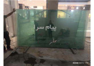 حمل شیشه سکوریت در طبقات