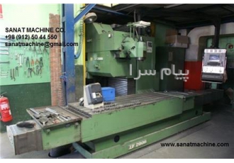 دستگاه فرز CNC زایر اسپانیا ۲ متر در تهران فروش یکدستگاه فرز نیمه سنگین