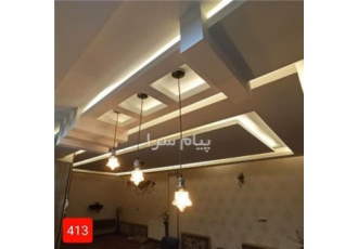 نصب و اجرای سقف کاذب کناف در تهران اجرا کننده سقف کناف نور خطی و دیوار