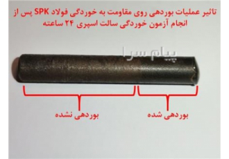 ارائه خدمات بوردهی برای سختکاری سطحی (بورایدینگ) در تهران فرآیند سخت
