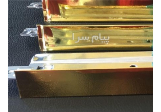 فروش سازه طلایی و آینه ای سقف کاذب در تهران فروش سازه طلایی و آینه ای